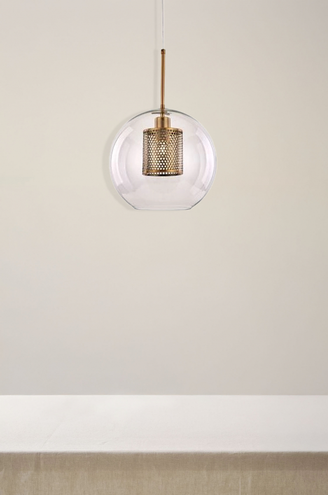 Hanglamp 'Bright' - Koper