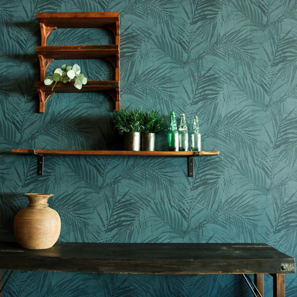 Wandplank 'Factory' 120cm - Natuur