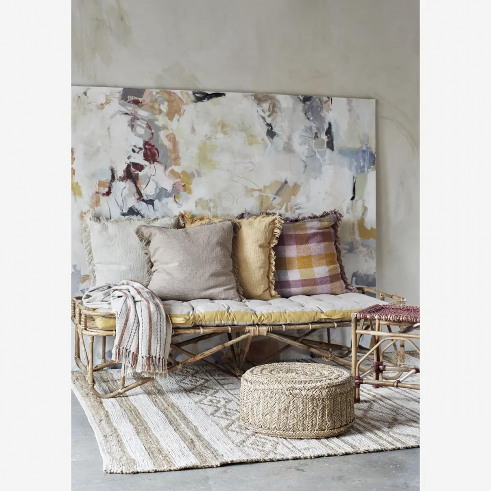 Vloerkleed 'Cotton' 180x270cm - Natuur