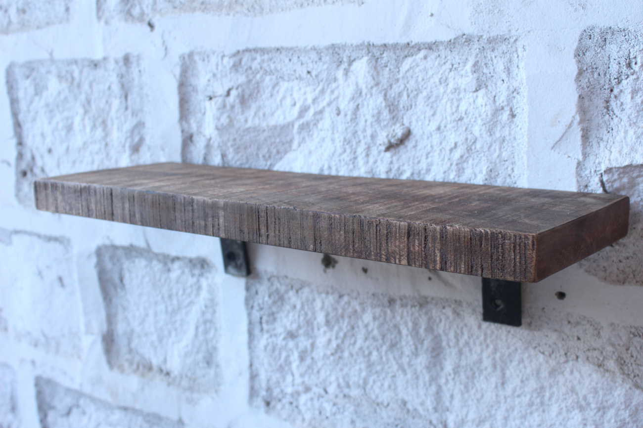 Wandplank Vintage - Gerecycled hout