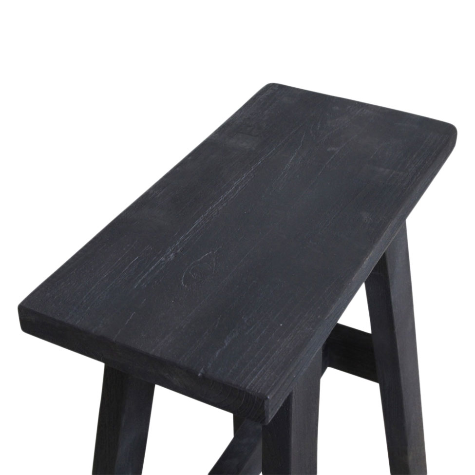 Bank 'Hållplats' M - Zwart