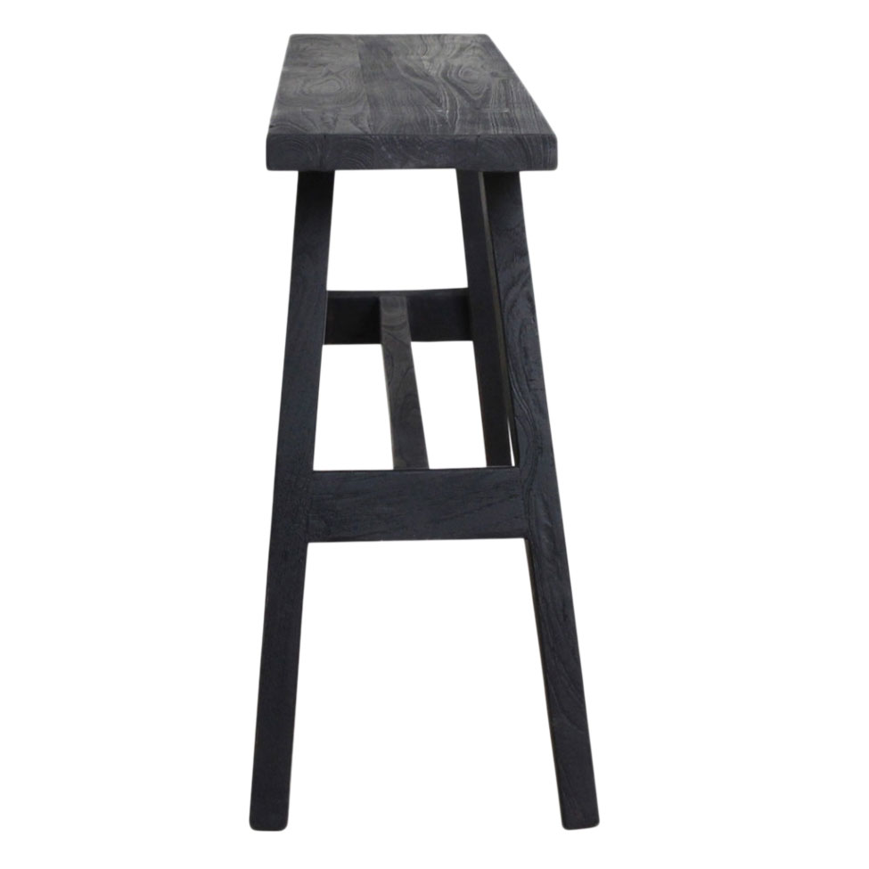 Bank 'Hållplats' L - Zwart