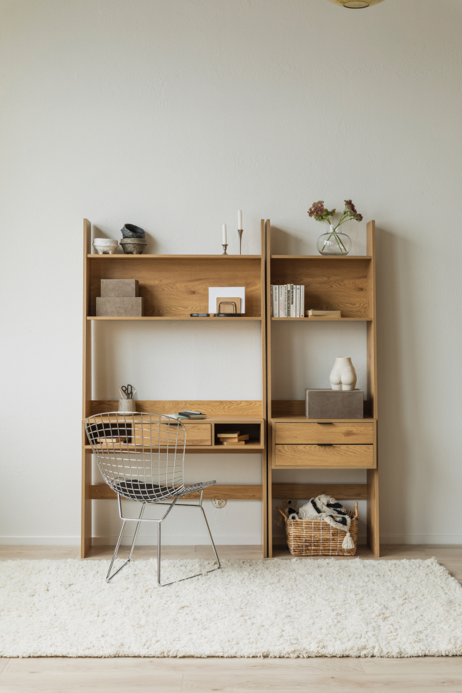 Boekenkast 'Berkley' - Eik