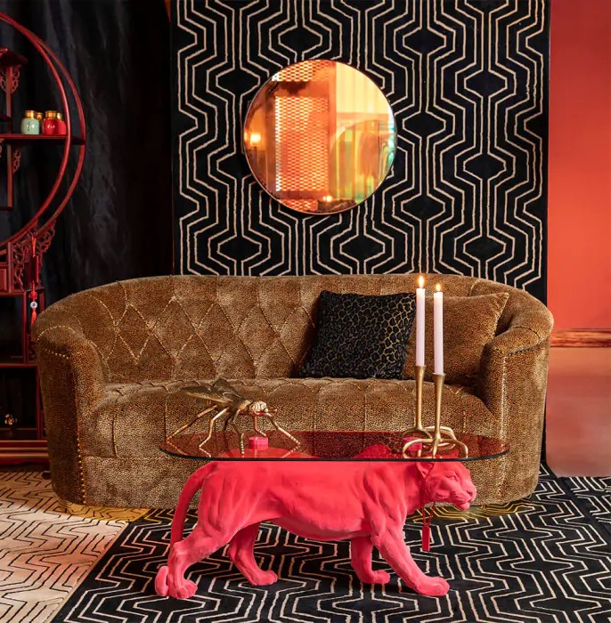 Salontafel 'Dope as hell' - Roze