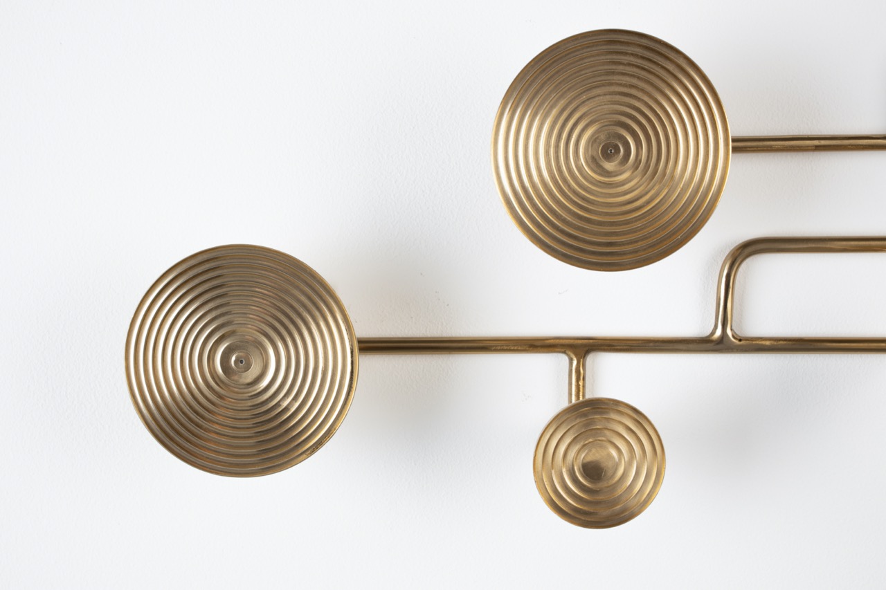 Wandhaken 'Hypnotising' - Goud