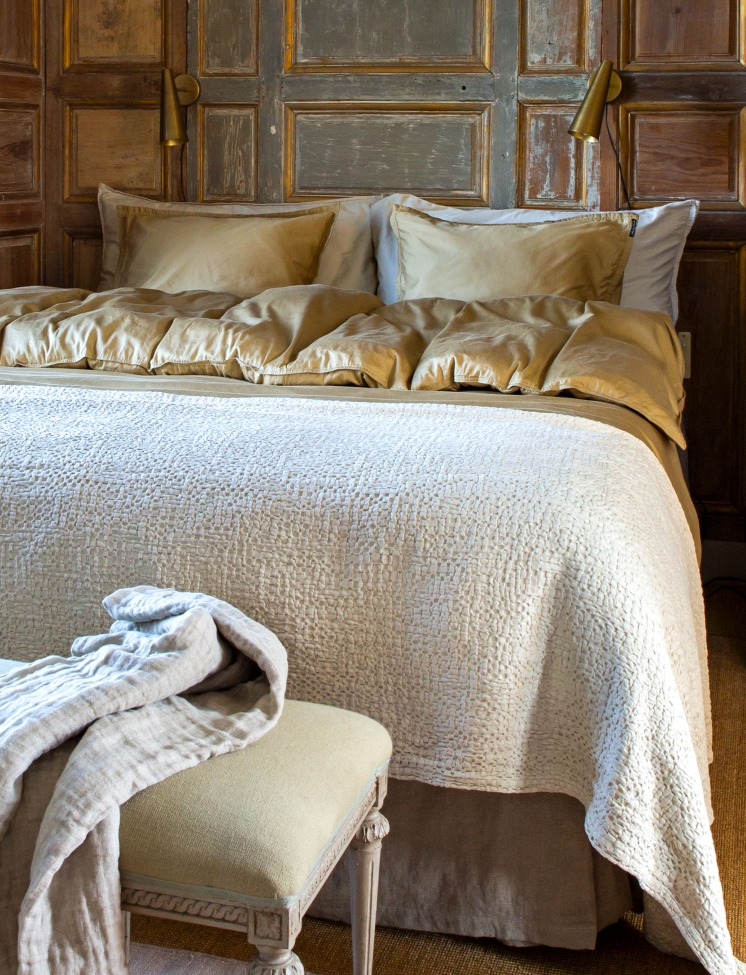 Dekbed 'Dani' 160x260 - Toast