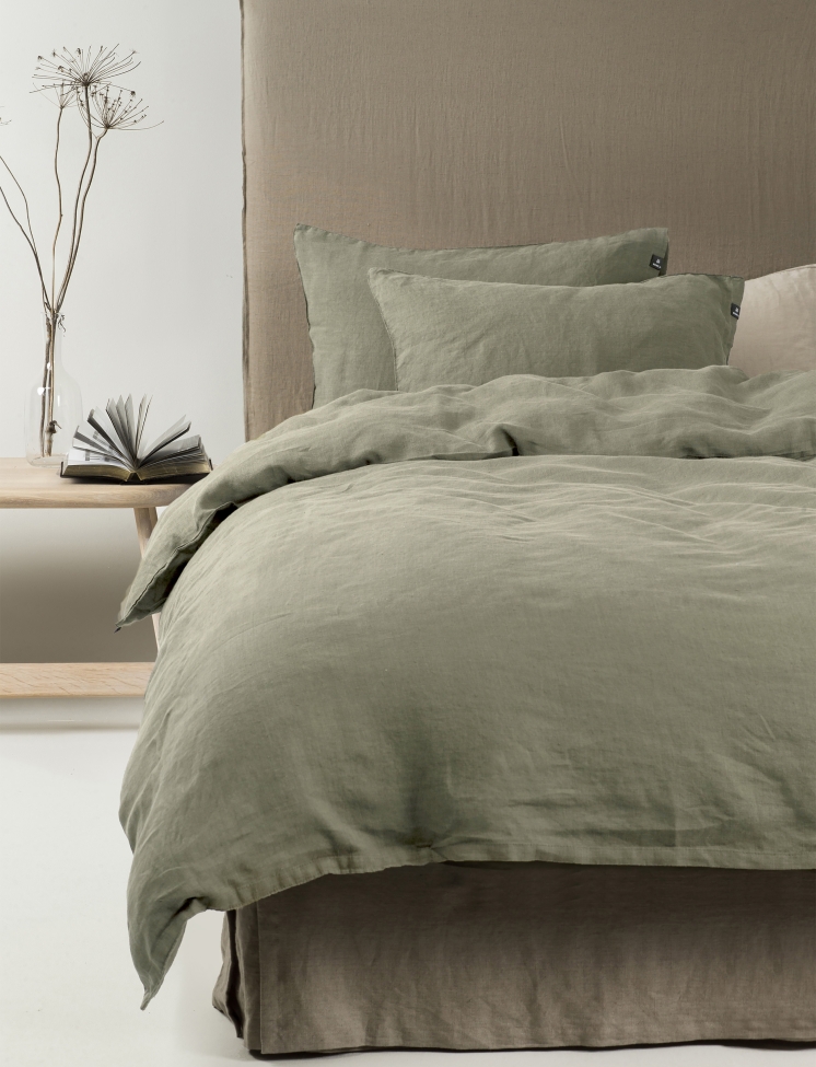 Dekbedovertrek 'Sunrise' 140x200 - Mos