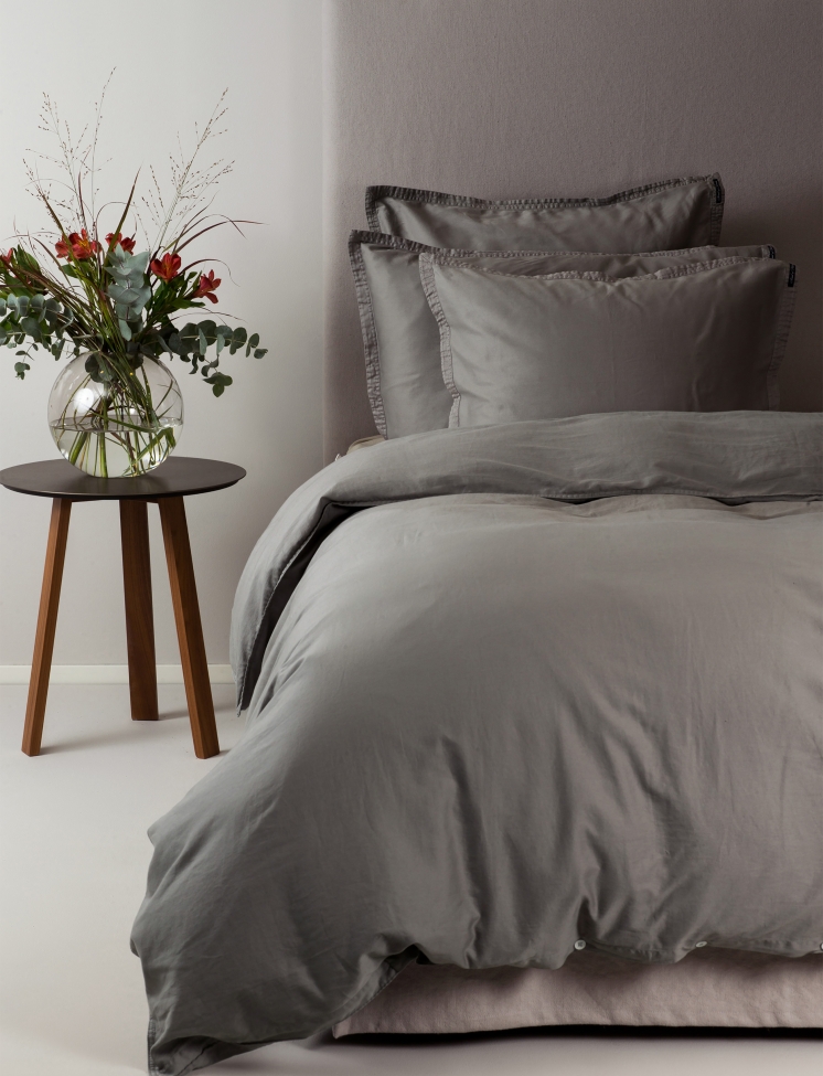 Dekbedovertrek 'Soul' 200x200 - Grijs