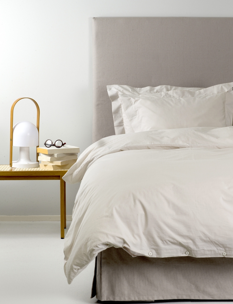 Dekbedovertrek 'Dreamtime' 220x220 - Beige