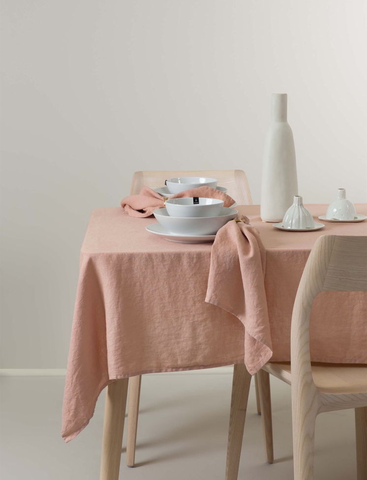 Tafelkleed 'Sunshine' 145x250 - Roze