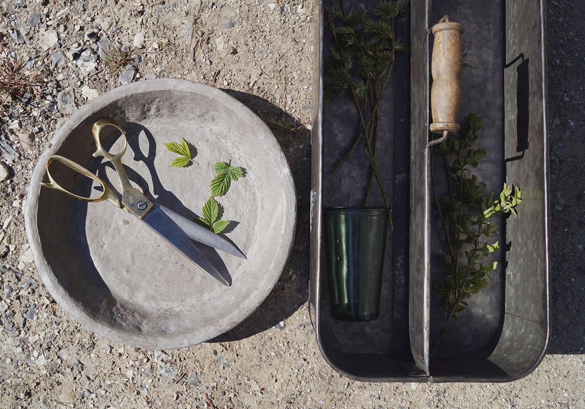 IJzeren doos 'Agustin' - Grijs