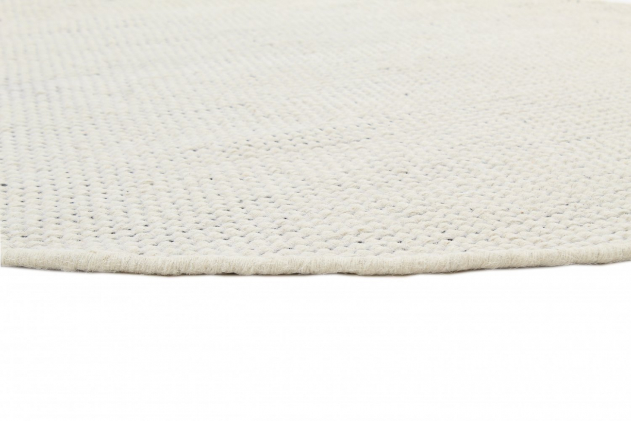 Rond vloerkleed 'Coastal' - Greige