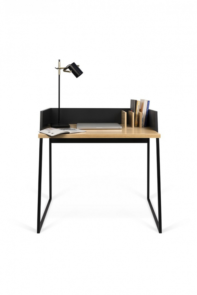 Bureau 'Kenneth' - Eiken/Zwart