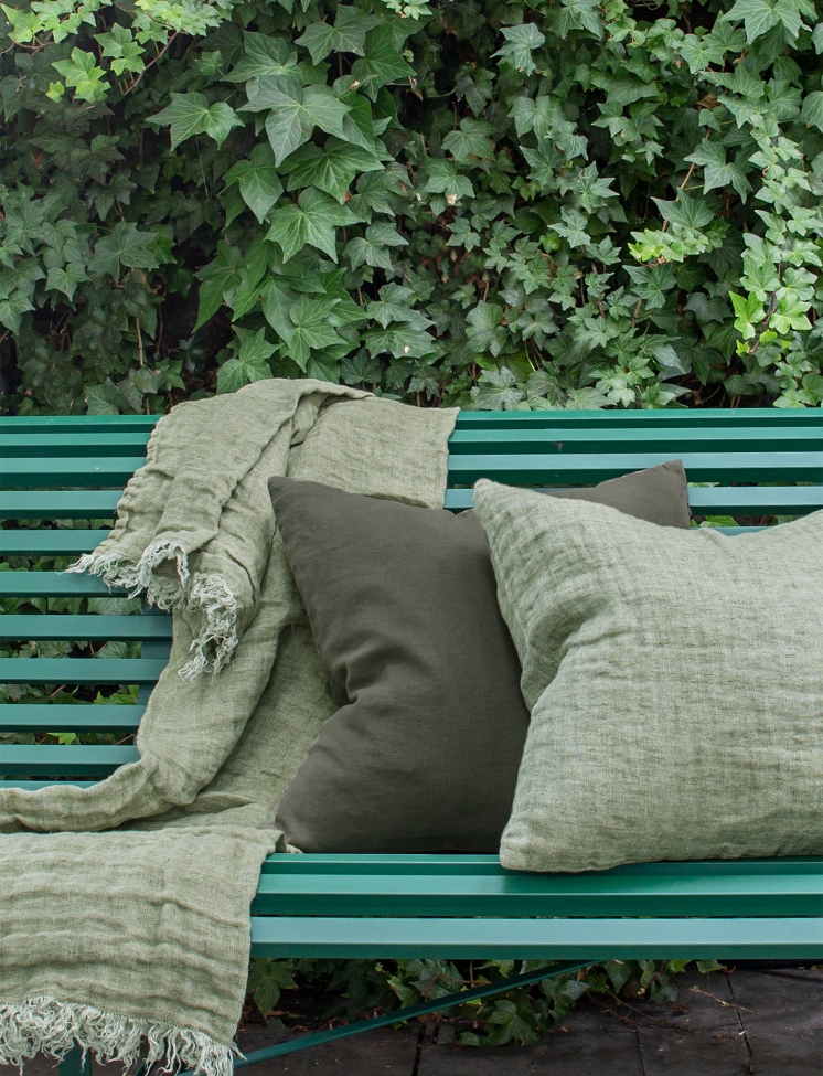 Plaid 'Hannelin' 130x170 - Groen