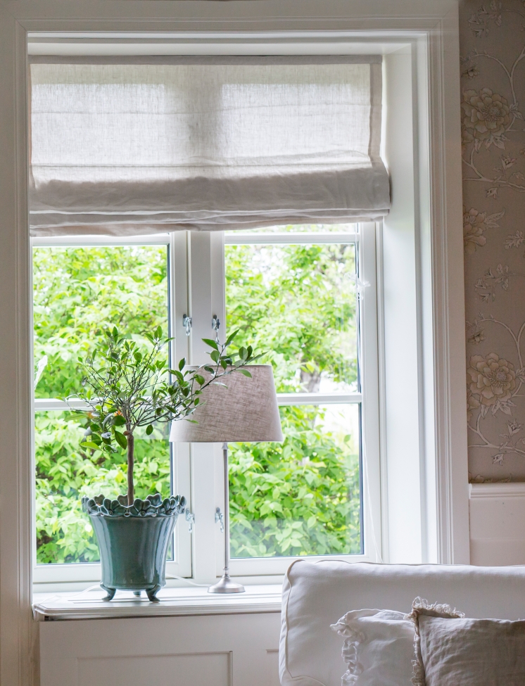 Hissgordijn 'Sunday' 160x180 - Lichtgrijs