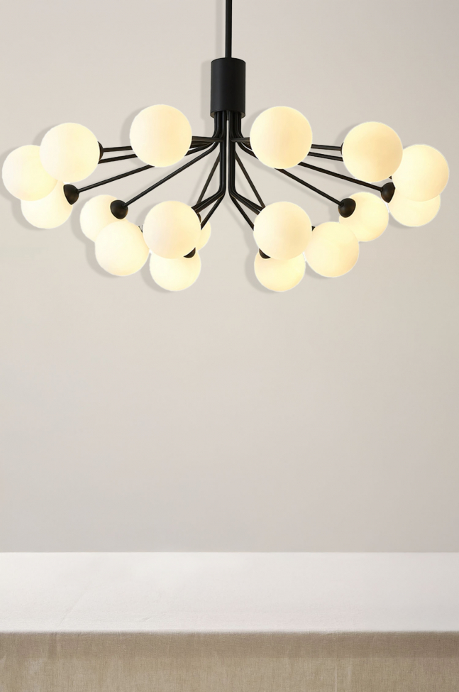 Hanglamp 'Lighting' X17 - Zwart
