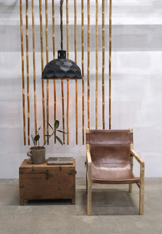 Lounge stoel 'Blixen' - Bruin