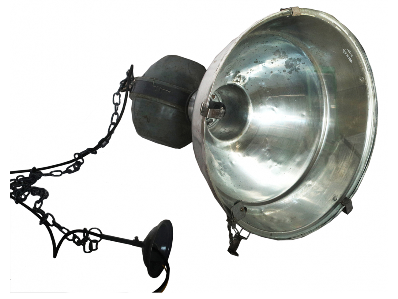 Plafondlamp 'Vintage Remake' - Zilver