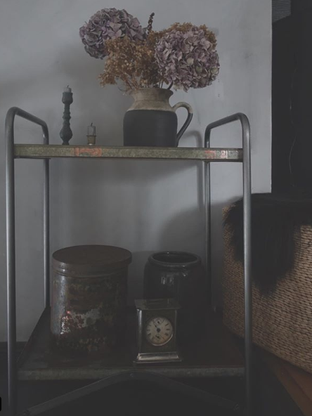 Vintage bijzettafel 'Eton' - IJzer