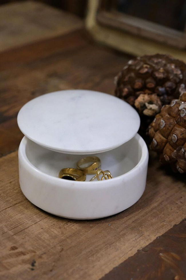 Marmerdoos 'Rakuro' - Marmer