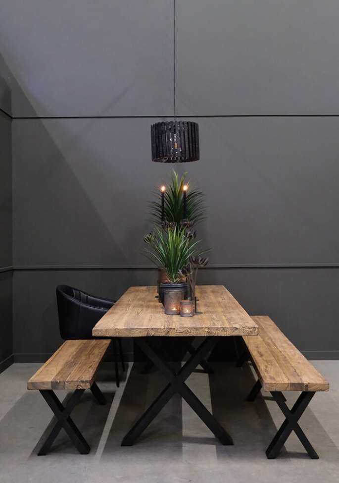 Bank 'Ross' L - Hout