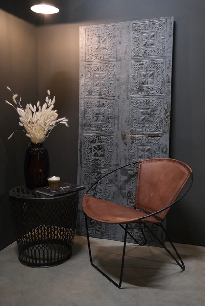 Lounge stoel 'Dalton' - Bruin