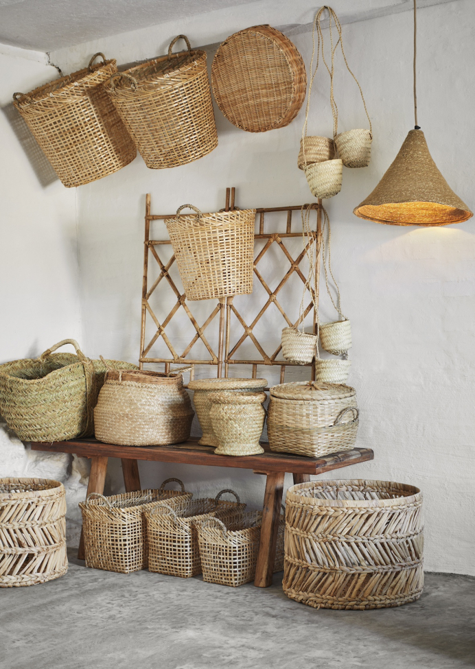 Houten bank 'Recycled' - Natuurlijk/gerecycled hout