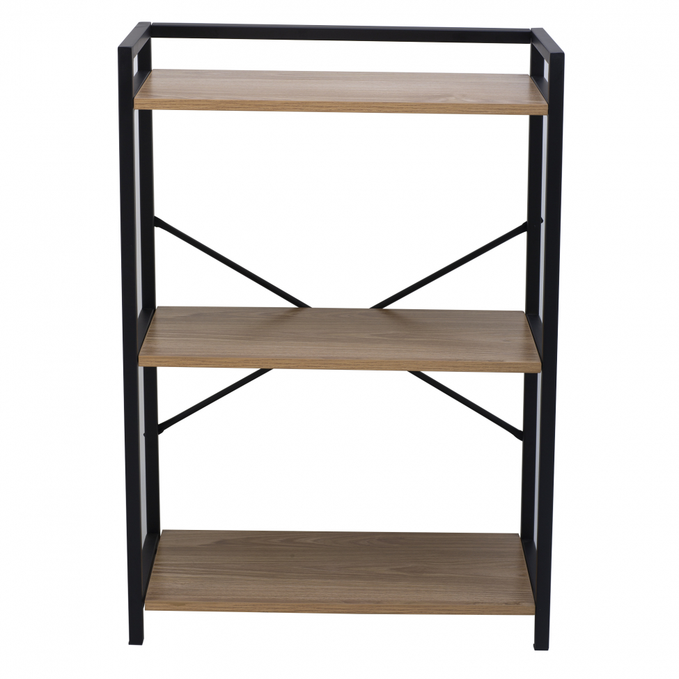 Plank 'Tre' - Zwart/Hout