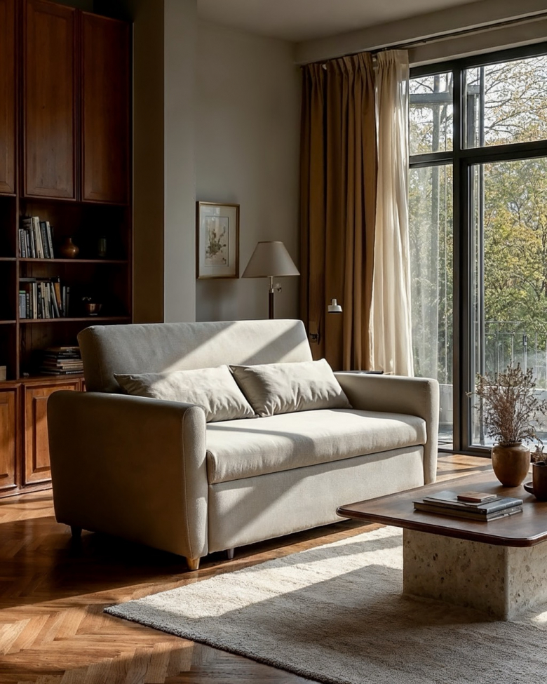 Slaapfauteuil 'San Francisco' - Beige