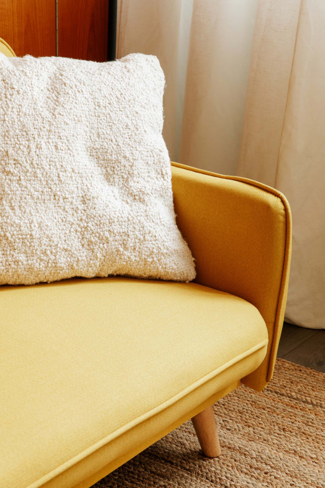 Slaapbank 'Kaap Verde' - Geel