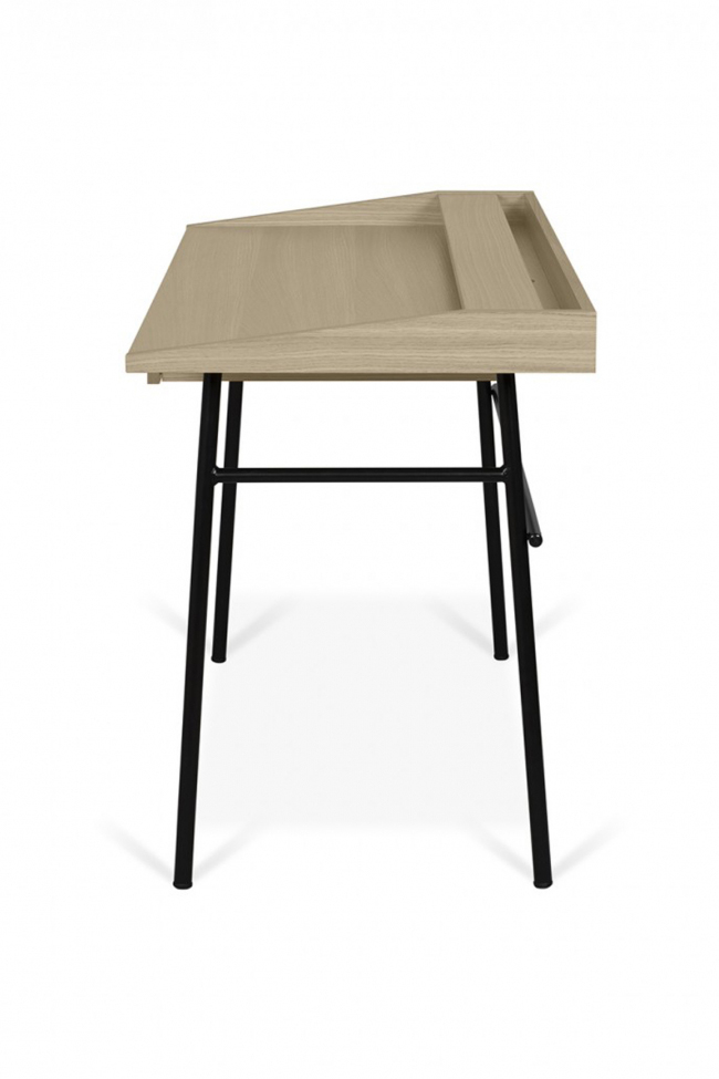 Bureau 'Punt' - Eik/Zwart