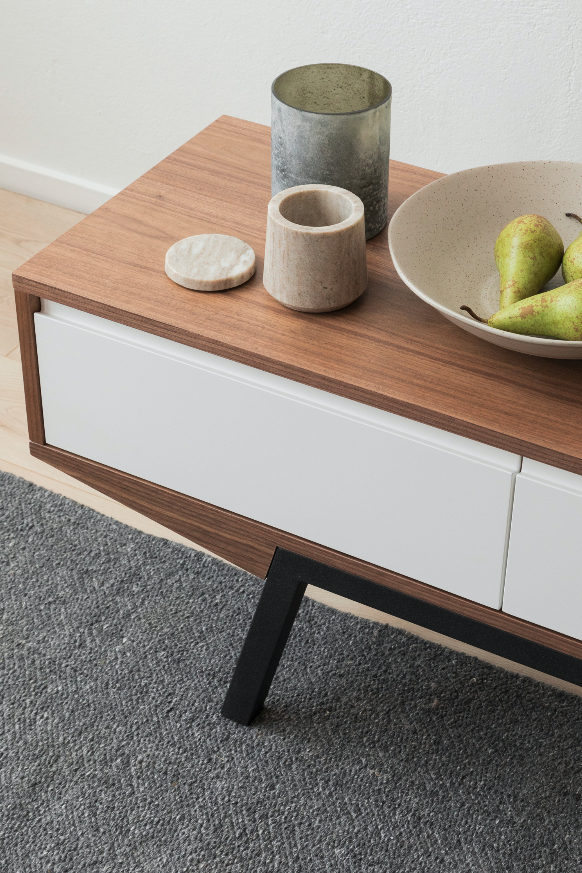 Vloerkleed 'Cozy Luxury' 90x200cm - Grijs