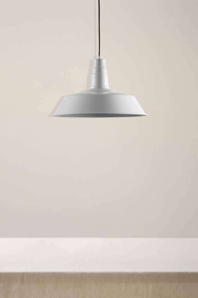 Hanglamp Vintage 36cm - Wit