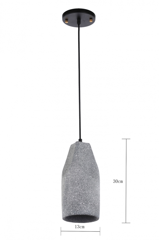 Hanglamp 'Stone Cylinder' - Cement