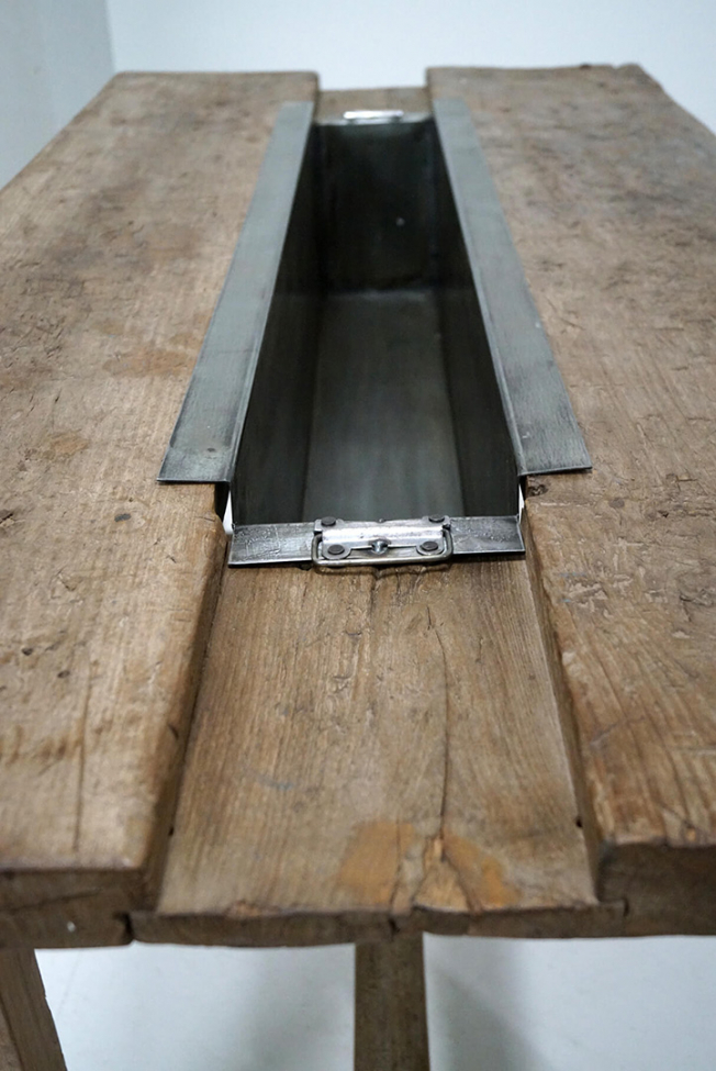 Eettafel Vintage 153x76cm - Hout