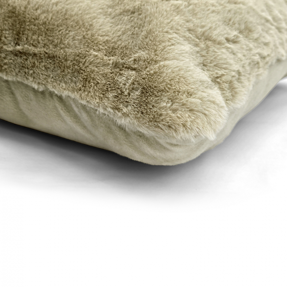 Kussenhoes 'Aranga Super Soft' 45x45cm - Lichtgroen