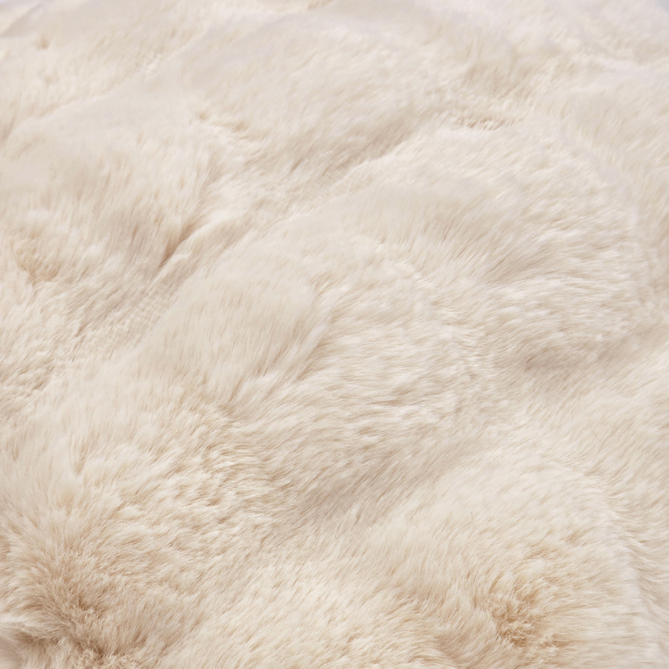 Kussenhoes 'Aranga Bubble' 45x45cm - Beige