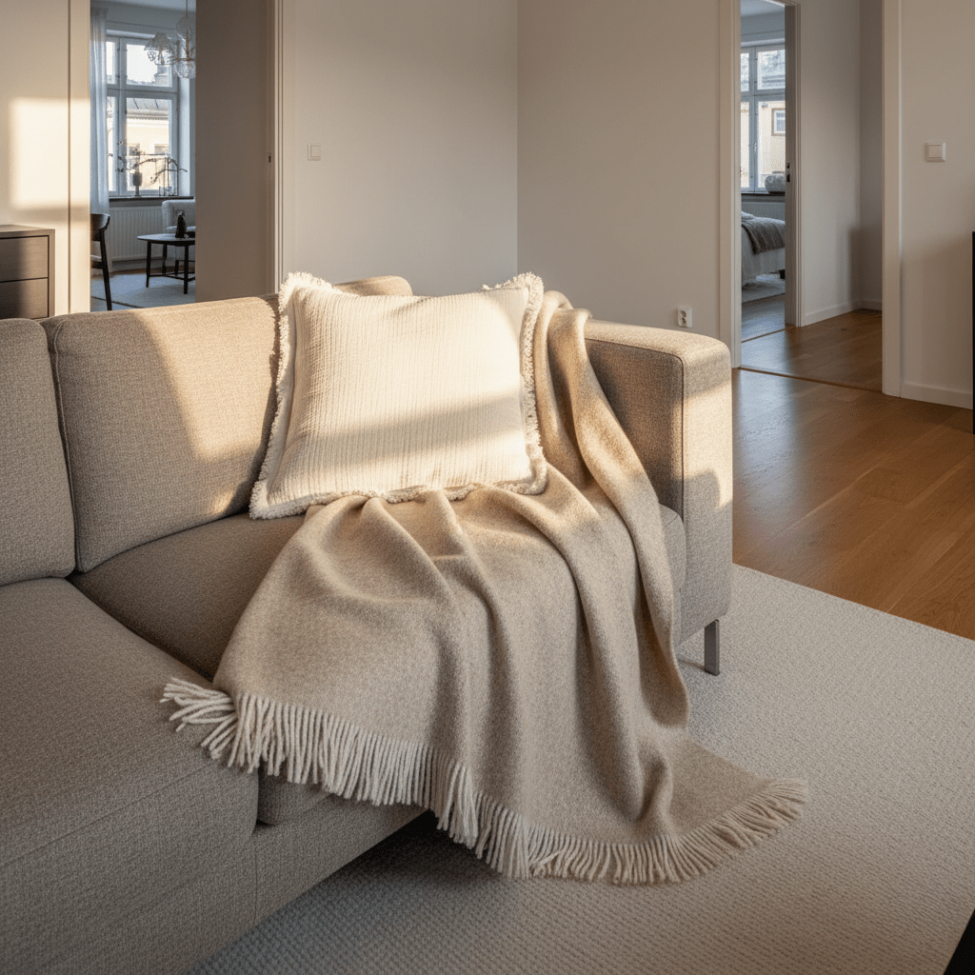 Kussenhoes 'Dorena' 45x45cm - Grijs