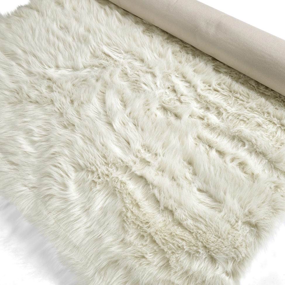 Hoogpolig Vloerkleed 'Sohar' - Wit