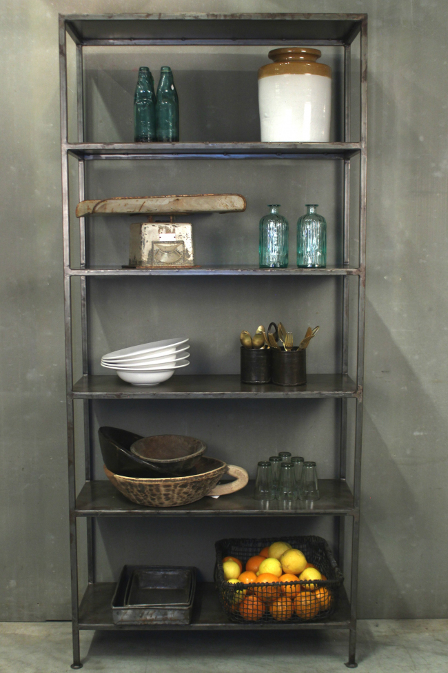 Boekenkast 'Industri' - IJzer