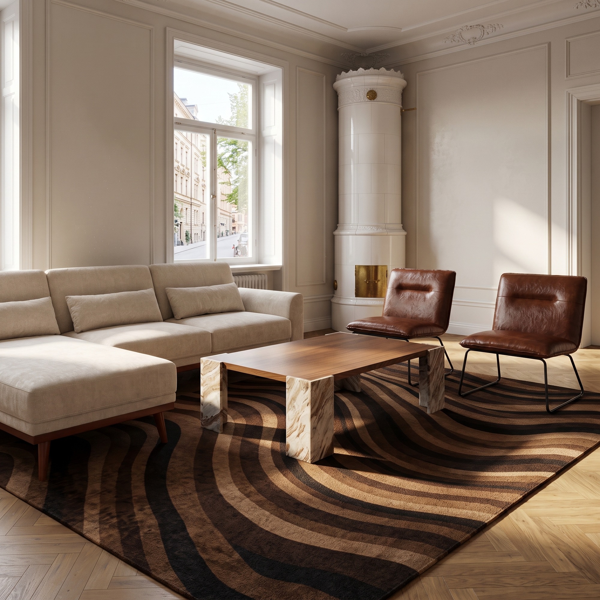 Salontafel 'Monte' 115x75cm - Walnoot