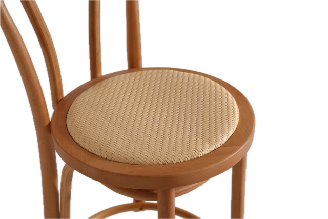 Barkruk 'Bistro' - Naturel/Rotan